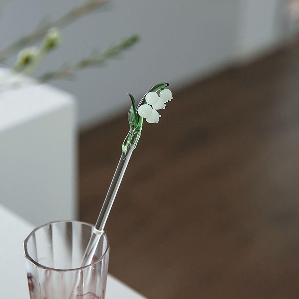 Muỗng Khuấy Trong Suốt Chịu Nhiệt Tốt Tiện Dụng Cho Nhà Bếp