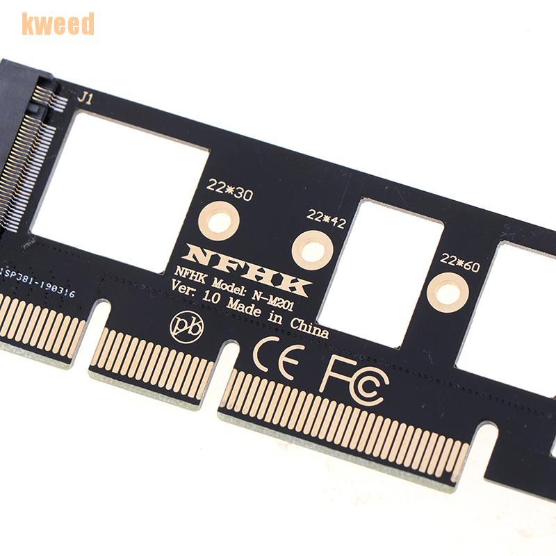 Bộ Chuyển Đổi Thẻ 1xnvme M.2 Ngff Ssd Sang Pci-e Pci Express 3.0 16x X4