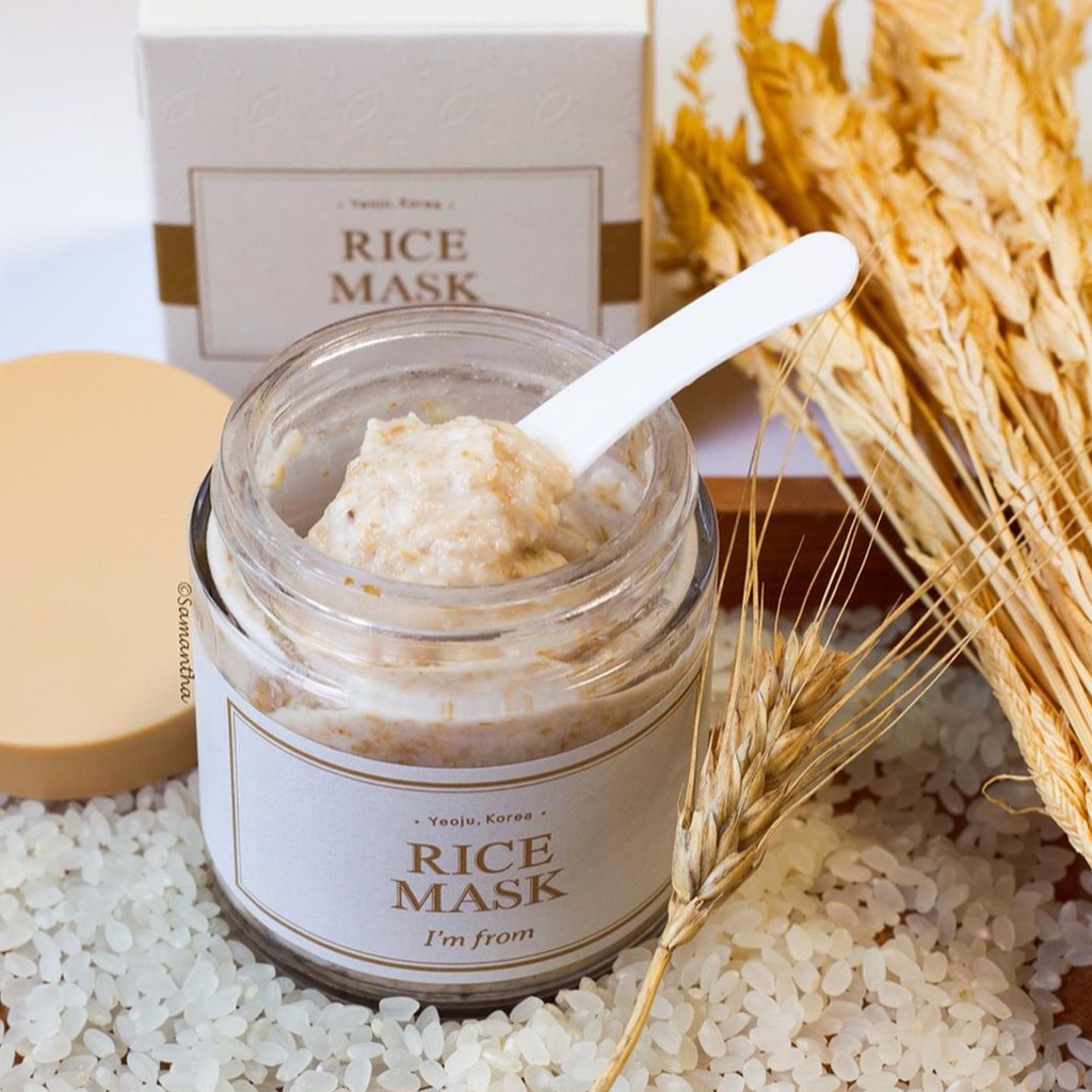 Mặt Nạ Gạo Dưỡng Trắng Sáng I'm from Rice Mask 110g