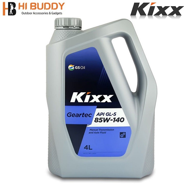 KIXX Nhớt Hộp Số 85W140 4 lít Chính Hãng - HIBUDDY