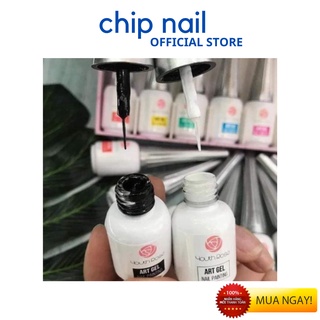 Cọ nét Hoa Hồng Đen , Trắng , cọ vẽ móng nail