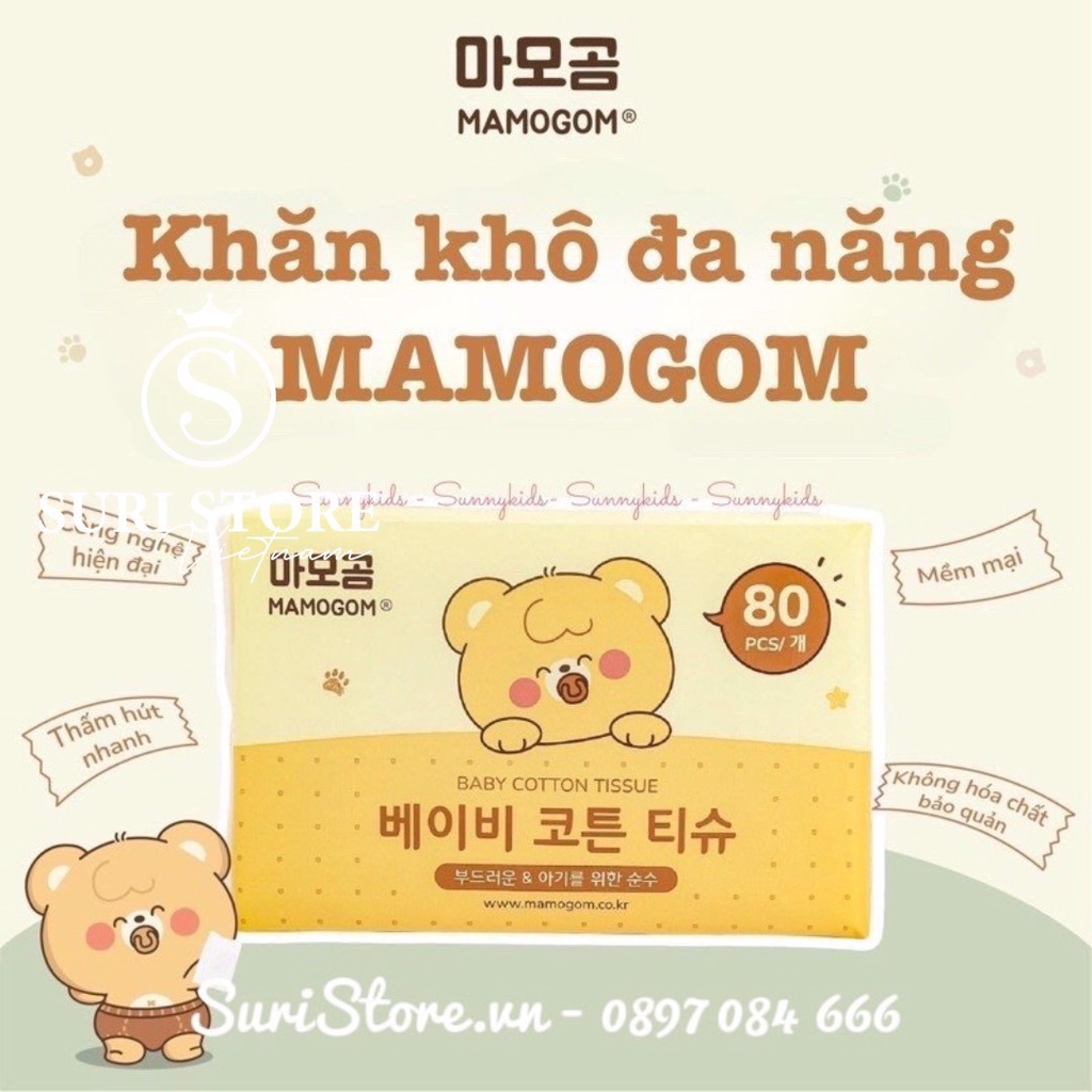 Mamogom Khăn vải khô đa năng - 80M