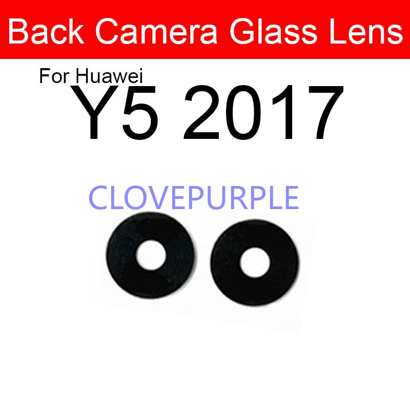 Ống Kính Camera Sau Kèm Miếng Dán Cho Huawei Y5 Y6 Y7 Y9 Pro Prime 2017 2018 2019