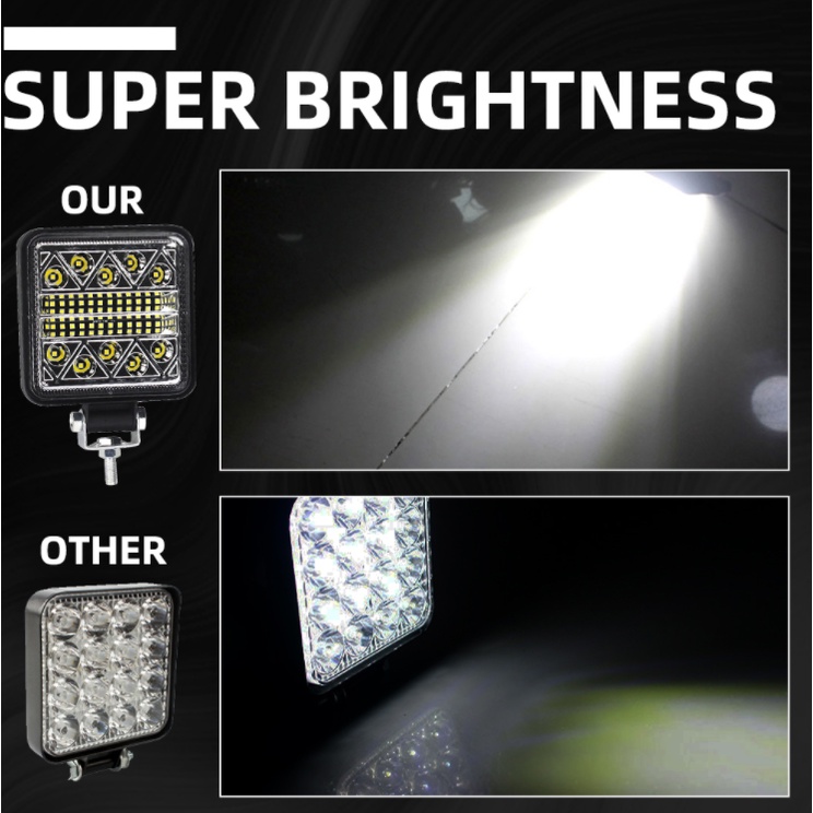 Đèn pha xe hơi KEVANLY 102W 3030 LED 34SMD