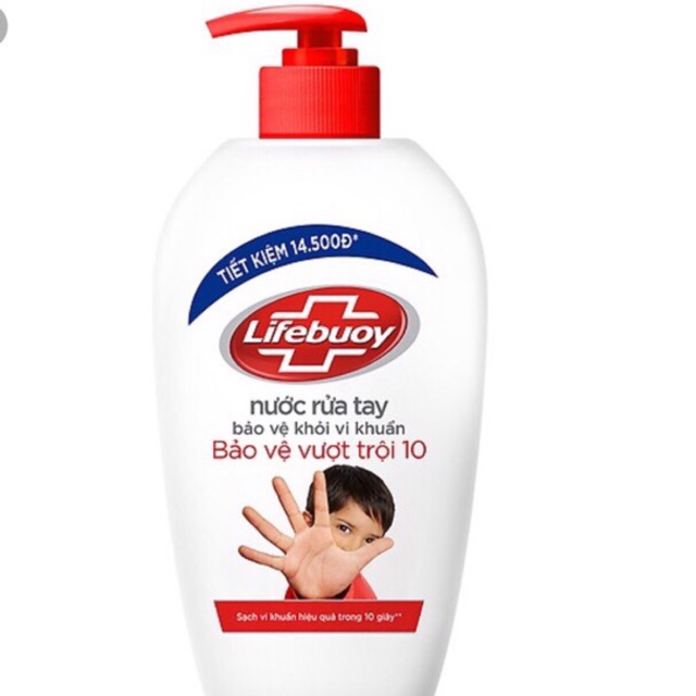 NƯỚC RỬA TAY KHÁNG KHUẨN LIFEBUOY 180g (177ml)