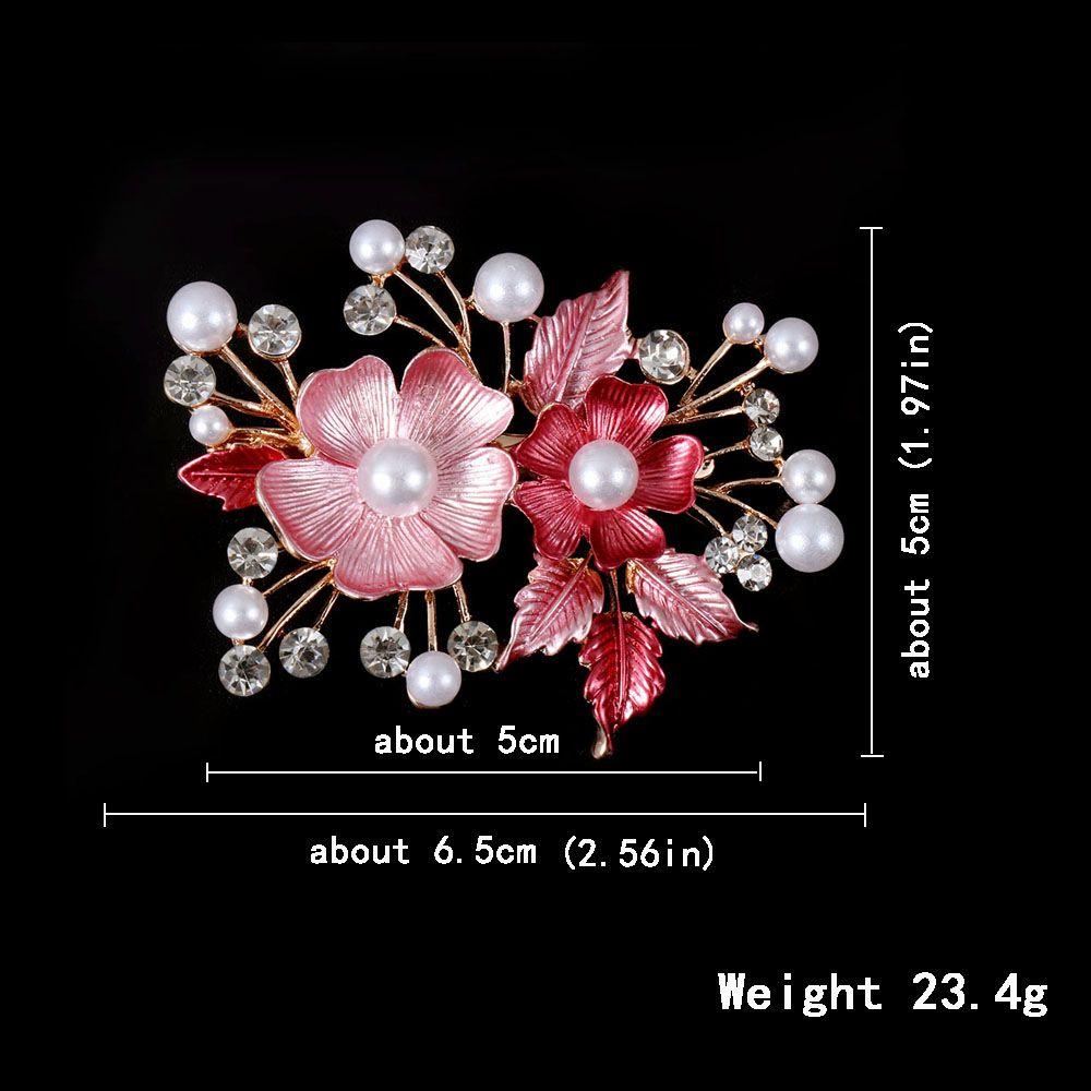 Kẹp Tóc Hoa Bằng Hợp Kim|Trâm Cài Tóc Cô Dâu Đính Đá Sang Trọng