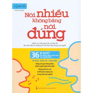 Sách - nói nhiều không bằng nói đúng