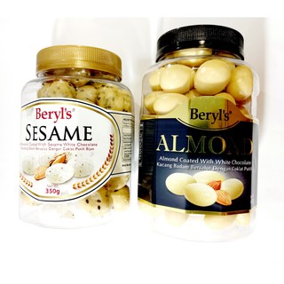 socola beryl's nhân hạnh nhân hũ 450gr date: 4.2021- malaysia