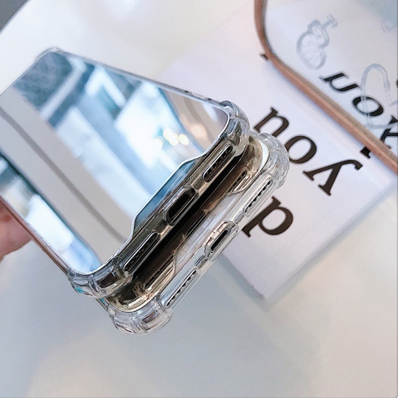 Ốp Lưng Tráng Gương Độc Đáo Cho Iphone 11 Pro Xs Max Xr X 10 8 Plus 9 7 8 6s 6 S Plus Se 2020