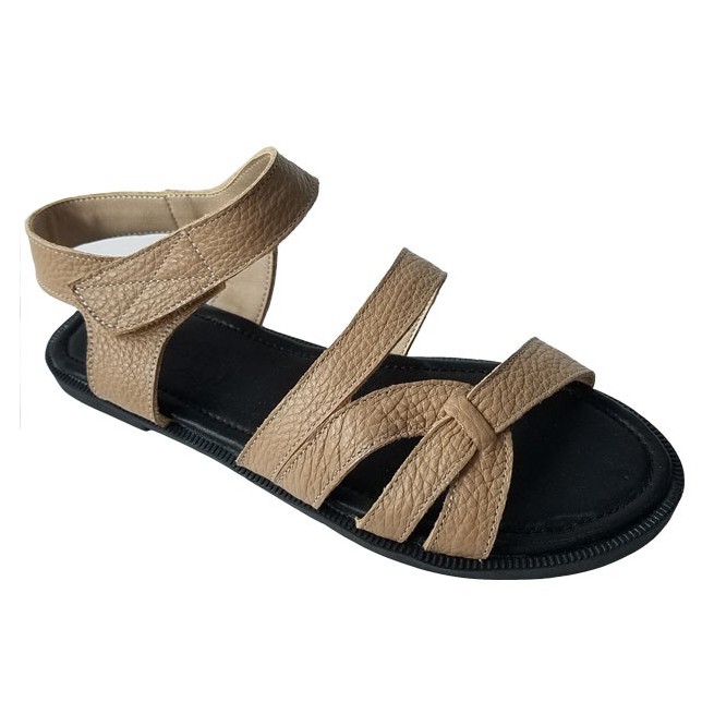 Giày sandal nữ da bò thật BIGGBEN HKD434