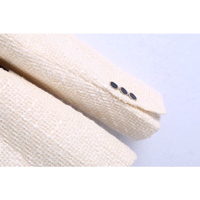 ÁO BLAZER DẠ DÁNG ZR MÀU TRẮNG | BigBuy360 - bigbuy360.vn