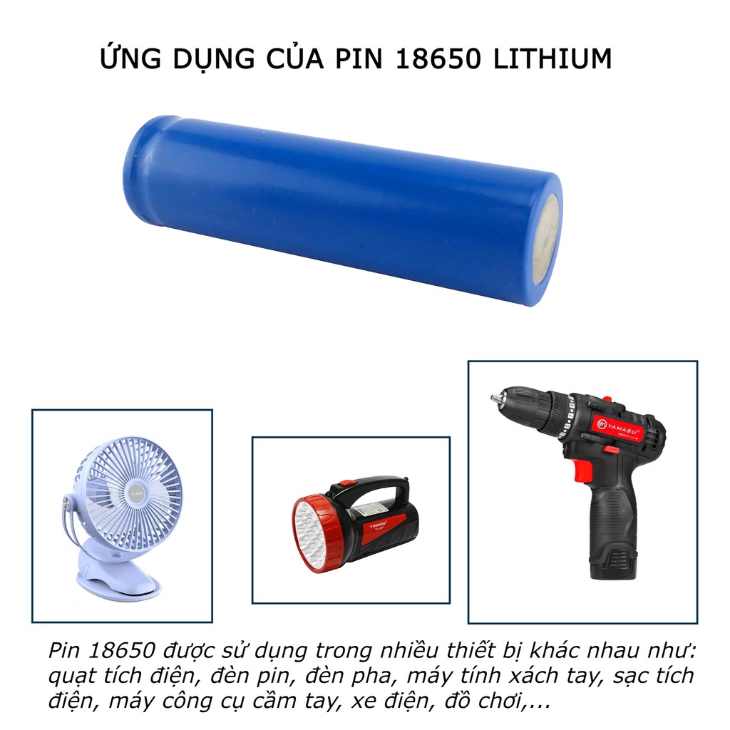 Cell pin Li-ion 18650 800mAh loại siêu tiết kiệm
