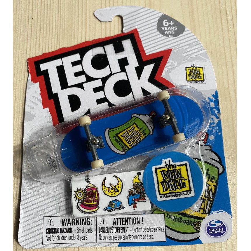 Ván Trượt Tay Techdeck Phiên Bản 32mm Chính Hãng. Tặng Kèm Dụng Cụ Tháo Lắp và Foam Pro