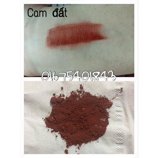 Màu khoáng làm son Red oxide (đỏ nâu)