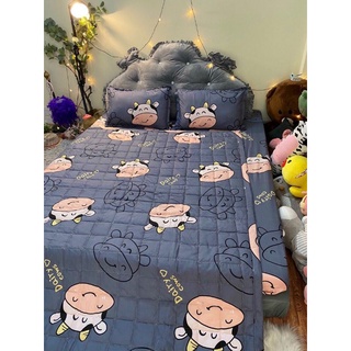 bộ chăn ga gối set hè 5 món