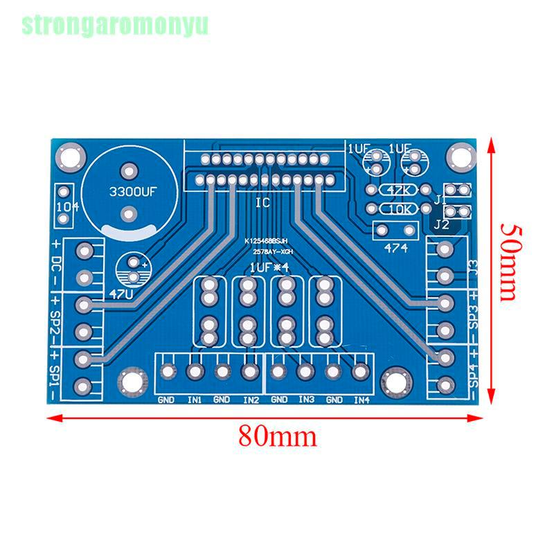 Bộ Khuếch Đại Âm Thanh Tda7388 4x41w Dc 12v Btl Cho Xe Hơi
