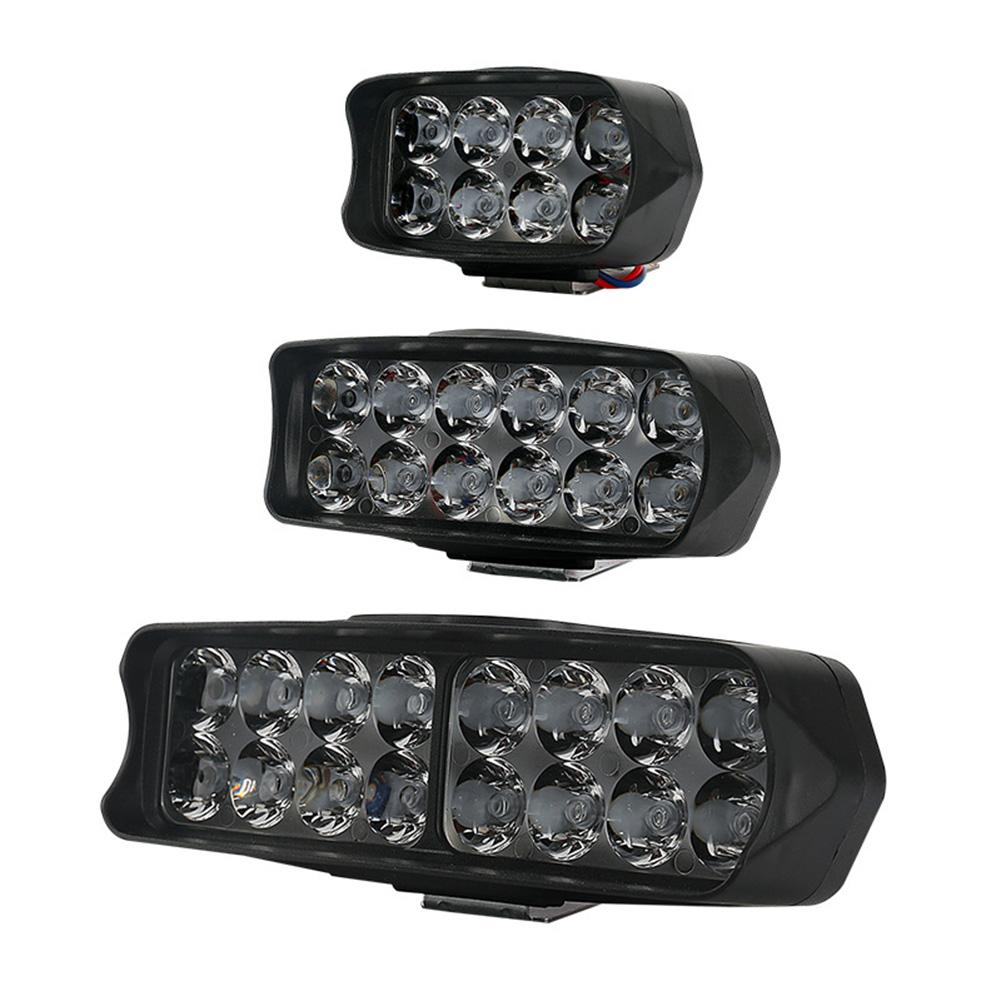 16 LED 9-85V Đèn chiếu sáng làm việc Kết hợp đèn chiếu sáng đèn lái xe ô tô tải Offroad