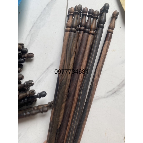 Cầu thẳng mun (chuẩn mun) size 37 phụ kiện lồng chim chào mào