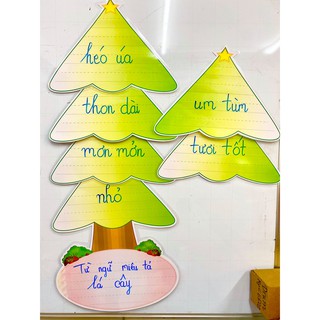 Cây thông handmade (Đồ Dùng Dạy Học MIKI)