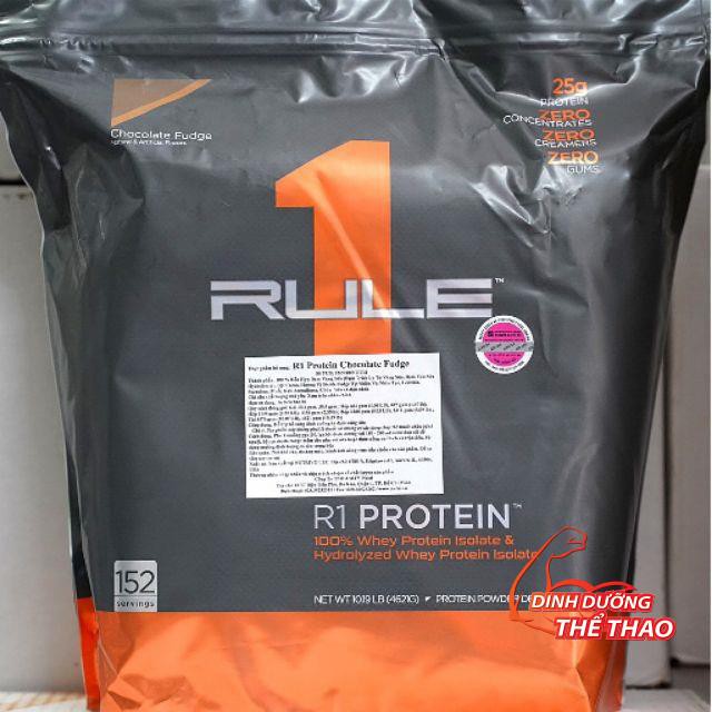 Sữa Tăng Cơ Rule 1 Protein Whey Isolate Bịch 10LBS