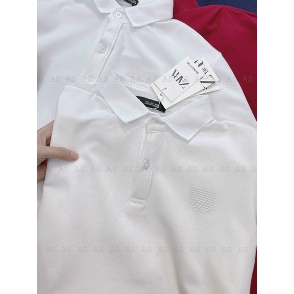 ANU765 - ÁO POLO NỮ CỘC TAY VẢI CÁ SẤU THÊU NGỰC
