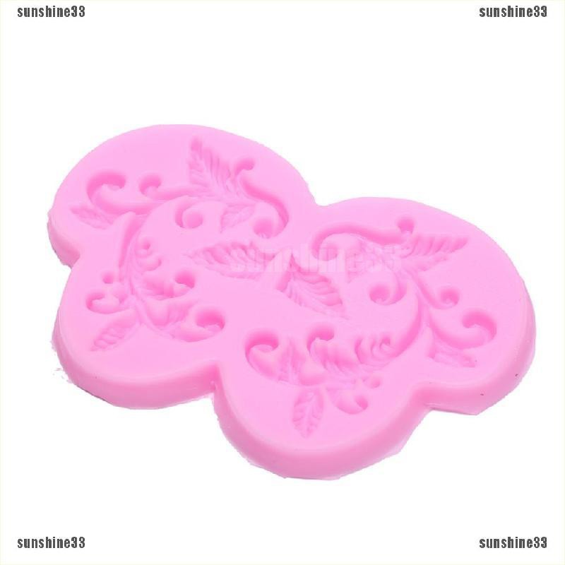 Khuôn Silicone Tạo Hình Dây Hoa Trang Trí Bánh DIY