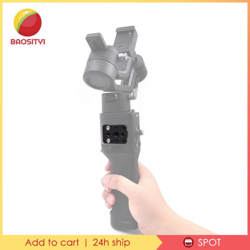 [Baosity1] Đế Gắn Tay Cầm Chống Rung Màu Đen Kèm Ốc Vít Cho DJI Ronin S / SC