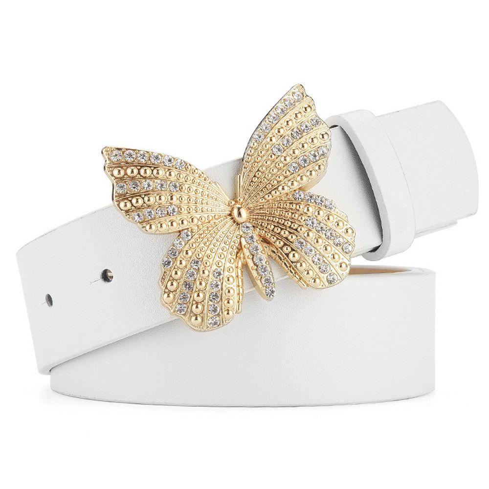 Thắt Lưng Da Pu Phối Khóa Hình Bướm VANES1