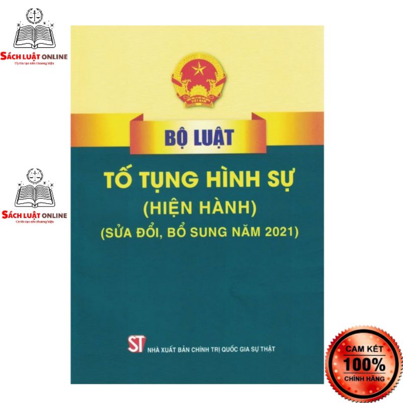 Sách - Bộ luật Tố tụng Hình sự (NXB Chính trị quốc gia Sự thật) | BigBuy360 - bigbuy360.vn