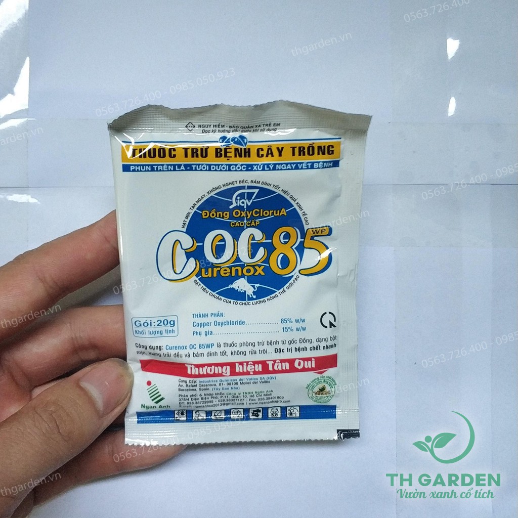 Thuốc Phòng Trừ Nấm Bệnh Coc85   - Đặc trị nấm bệnh, phòng trừ bệnh chết nhanh