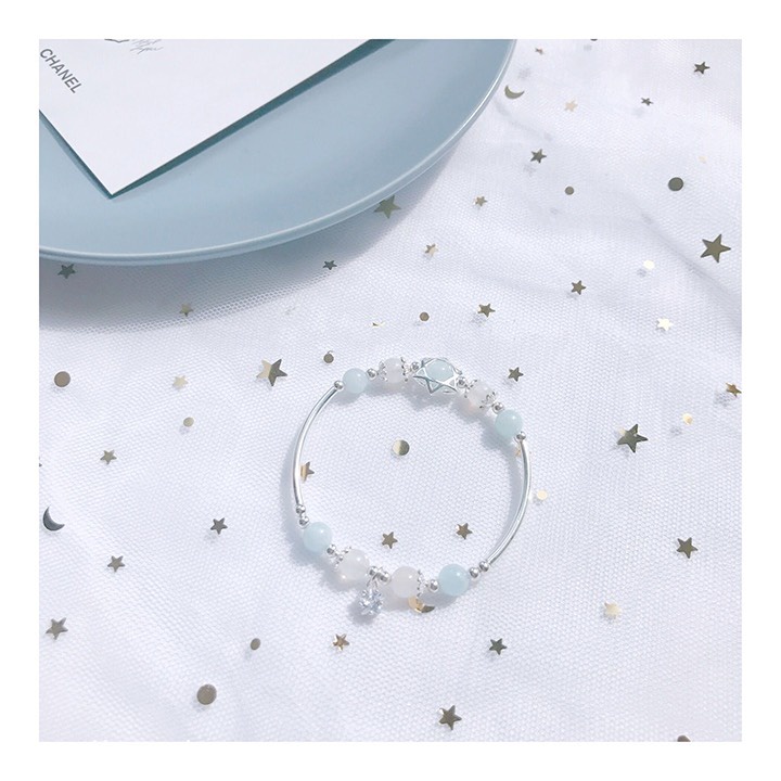 Đá Mặt Trăng  cho mệnh Kim - Thủy. Dùng để DIY handmade vòng Phong Thủy.