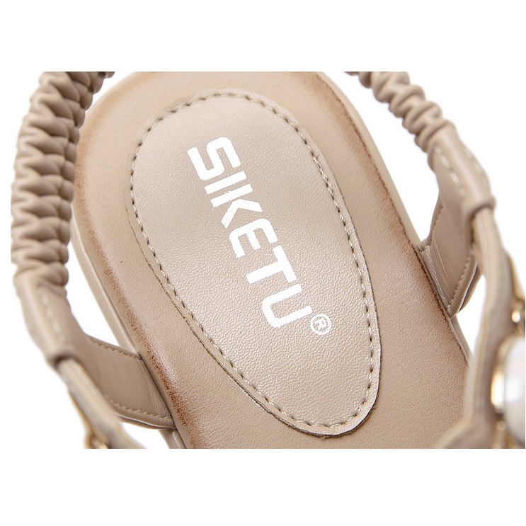 Sandal xỏ ngón Siketu, đế xuồng 5cm