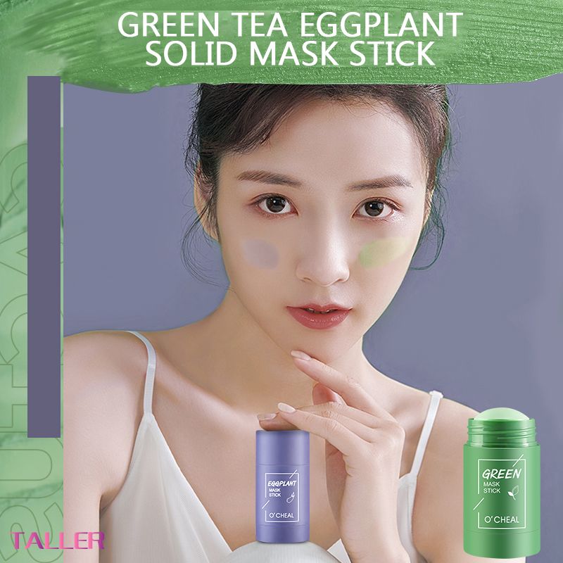 (Hàng Mới Về) Mặt Nạ Bùn Trà Xanh Kiểm Soát Dầu Tẩy Mụn Đầu Đen Dưỡng Ẩm Làm Sạch Lỗ Chân Lông