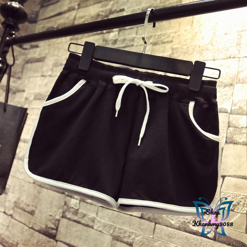 Quần Đùi Nữ Cotton Free Size Form Nhỏ mặc nhà thoáng khí QD01