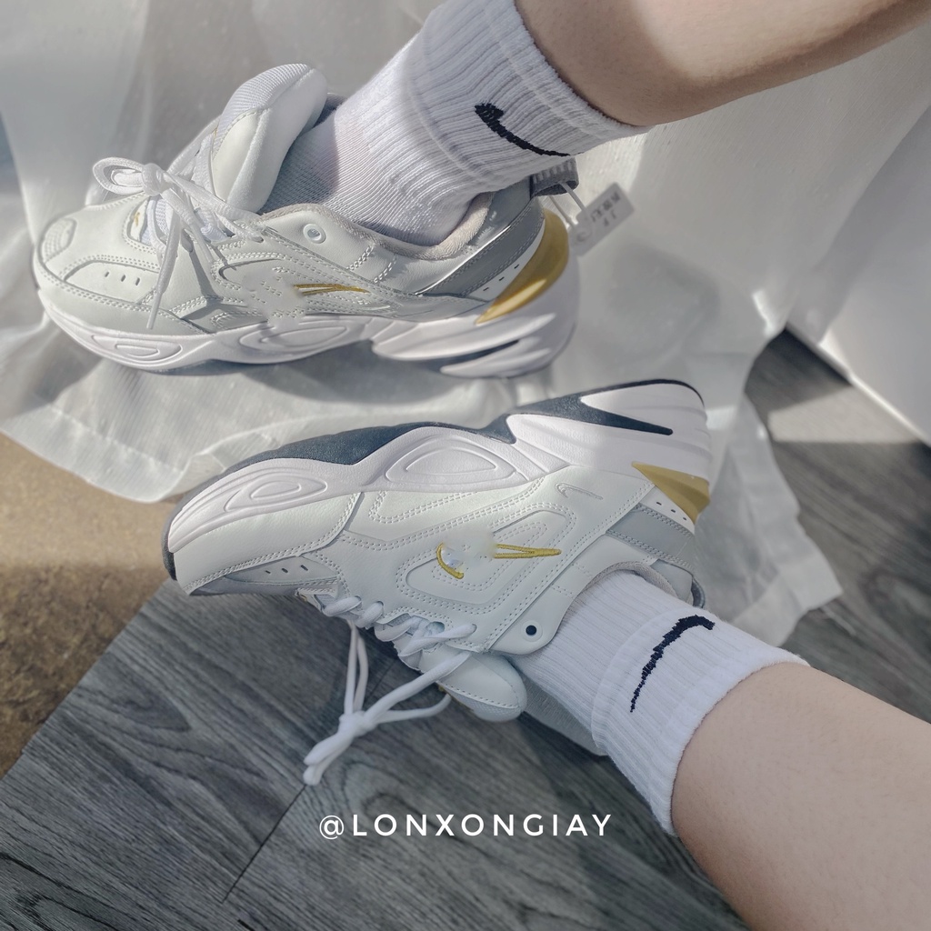 [ẢNH THẬT] GIÀY THỂ THAO M2k GÓT VÀNG