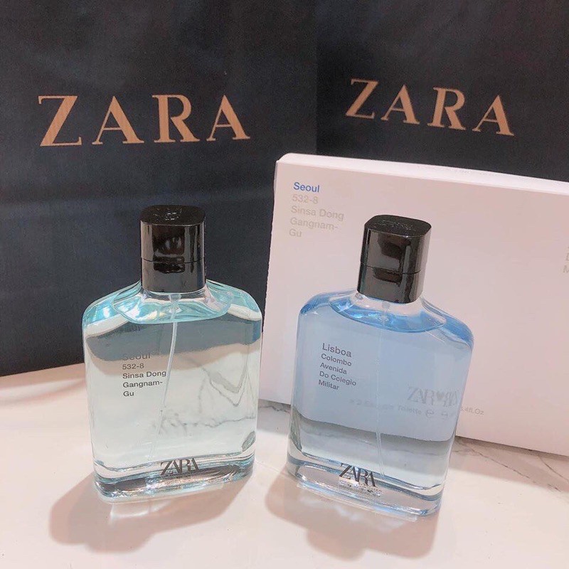 SET 2 CHAI ZARA MAN LISBOA VÀ SEOUL 100ml | BigBuy360 - bigbuy360.vn