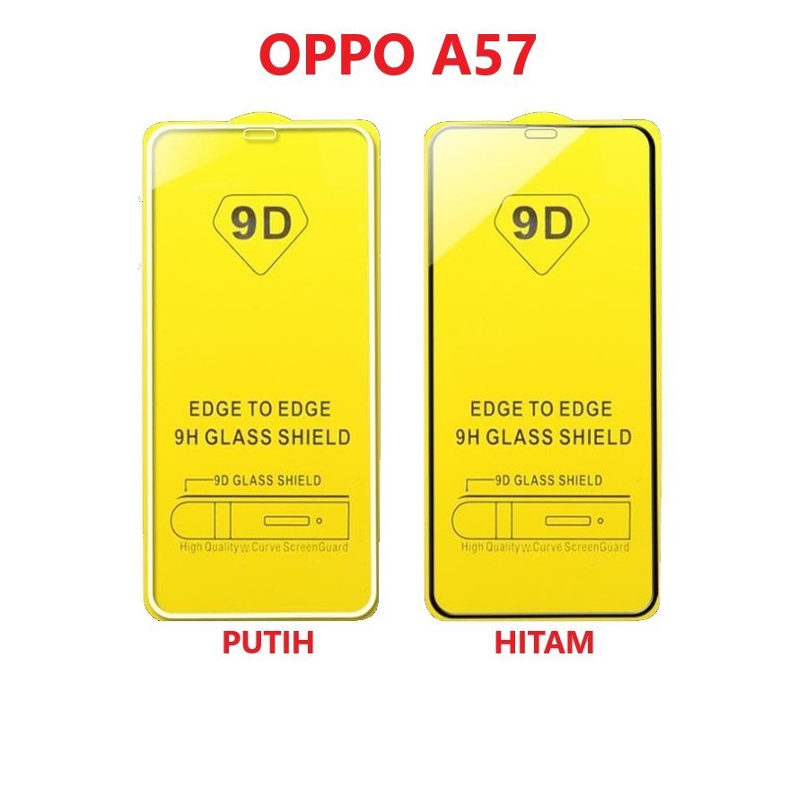 Kính Cường Lực 9d Bảo Vệ Toàn Màn Hình Cho Oppo A57 / A 57 / Cph1701