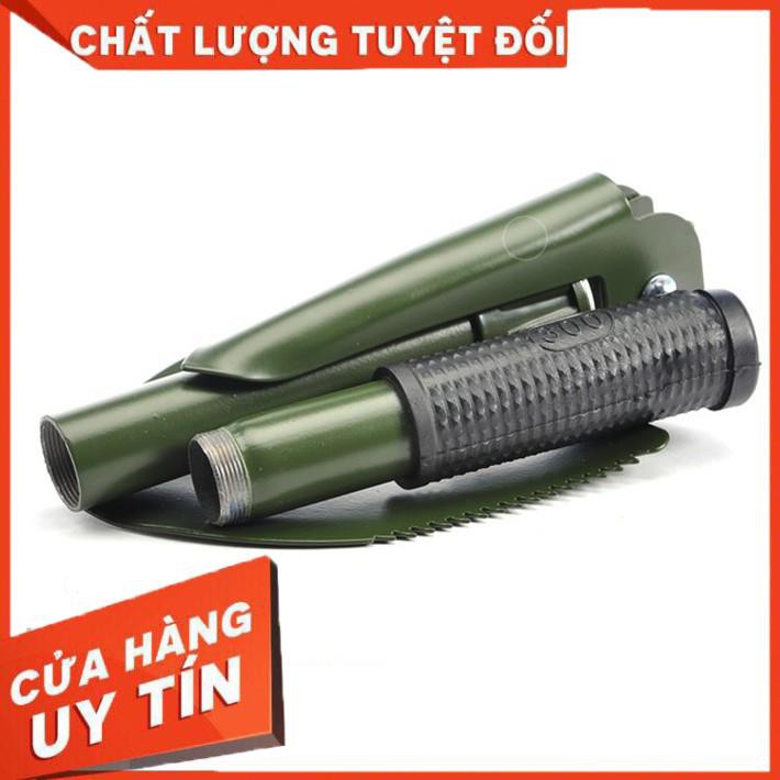 ( BÁN SỈ ) Xẻng Quân Dụng Đào Đất - Xẻng Đi Phượt, Dã Ngoại, Làm Vườn RiBô