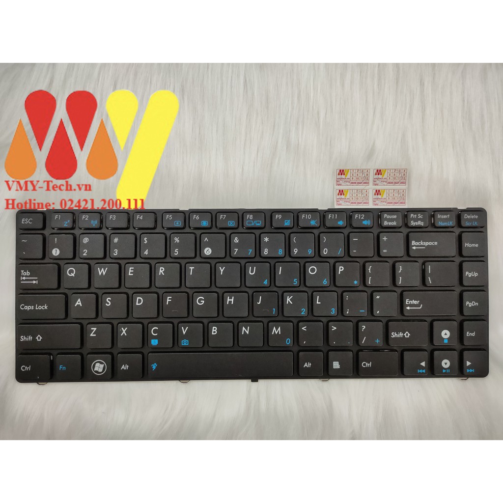 Bàn Phím Laptop Asus K43 K43E K43JS K43JY K43SC K43SD K43JC K43S K43B K43T K43U K43SJ NEW 100%