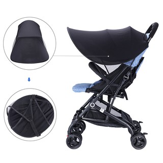 Dụng cụ che nắng gắn xe đẩy em bé