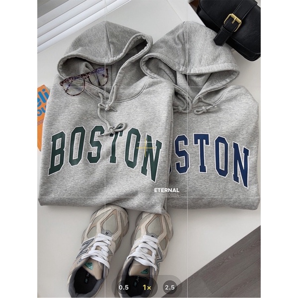 Áo hoodie BOSTON