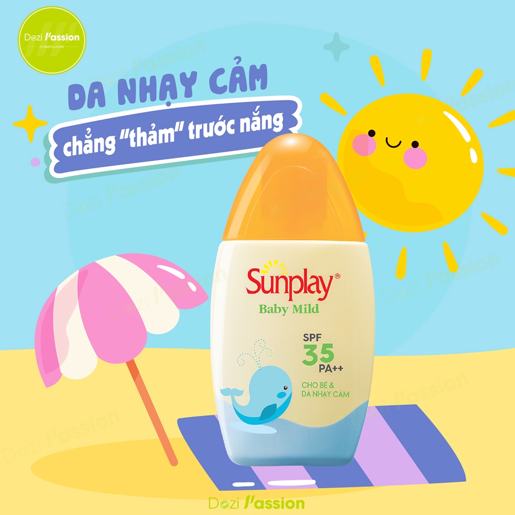 Kem Chống Nắng Sunplay Dưỡng Da, Giải Nhiệt, Dưỡng Ẩm, Trắng Da Dành Cho Mọi Loại Da 30g/70g - Sữa Chống Nắng Sunplay