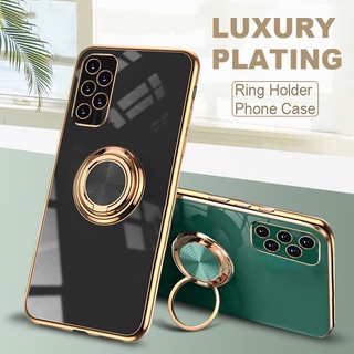 Ốp Điện Thoại Silicone Chống Sốc Có Vòng Nhẫn Cho Samsung Galaxy A52S A52 A72 A32 A13 A33 A53 A73 5G