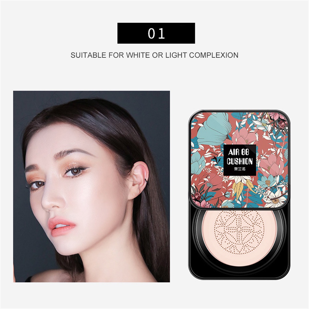 Air Cushion Bb Cream Kem nền che khuyết điểm dưỡng ẩm Cách ly nhẹ và lâu trôi Kem nền dạng lỏng JULYSTAR