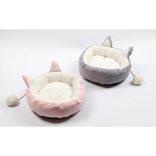 TM09-Nệm tròn tai mèo cho thú cưng pet chó mèo