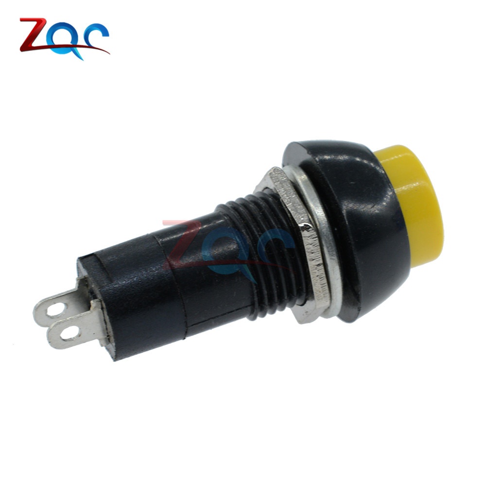 Set 5 công tắc nút nhấn tự khóa pbs-11b 2pin 12mm 3a 150v nhiều màu sắc tiện lợi