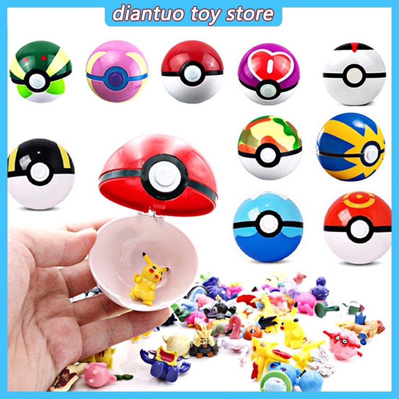 Quả cầu Pokemon đồ chơi 7cm cho bé