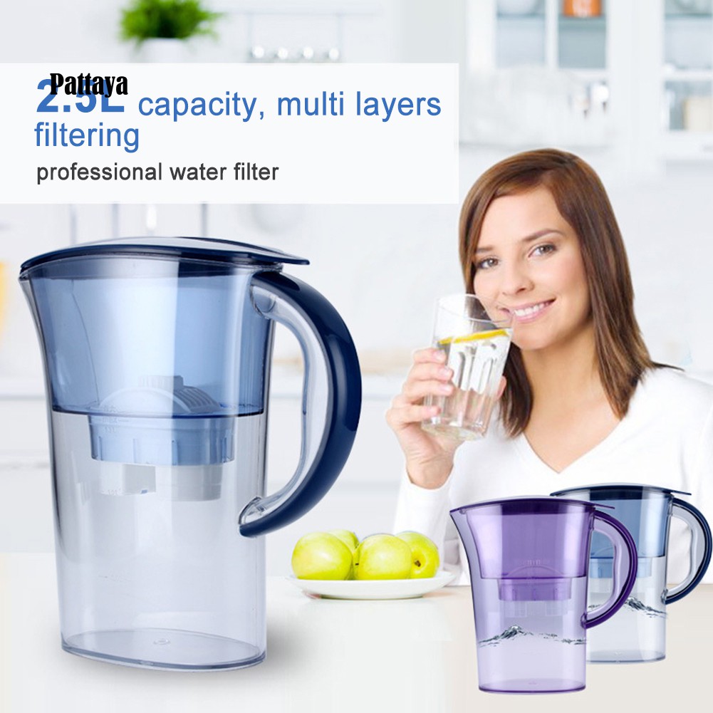 Bình Lọc Nước Than Hoạt Tính 2.5l Tiện Dụng Cho Nhà Bếp