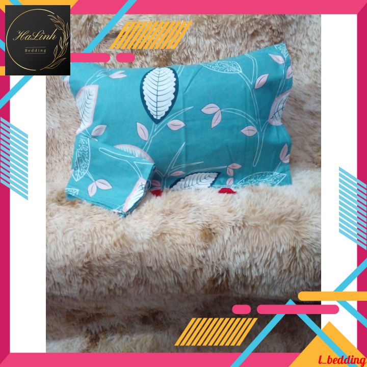 Vỏ gối cotton thoáng mát, vỏ gối đầu kích thước 45x65cm nhiều màu sắc khác nhau