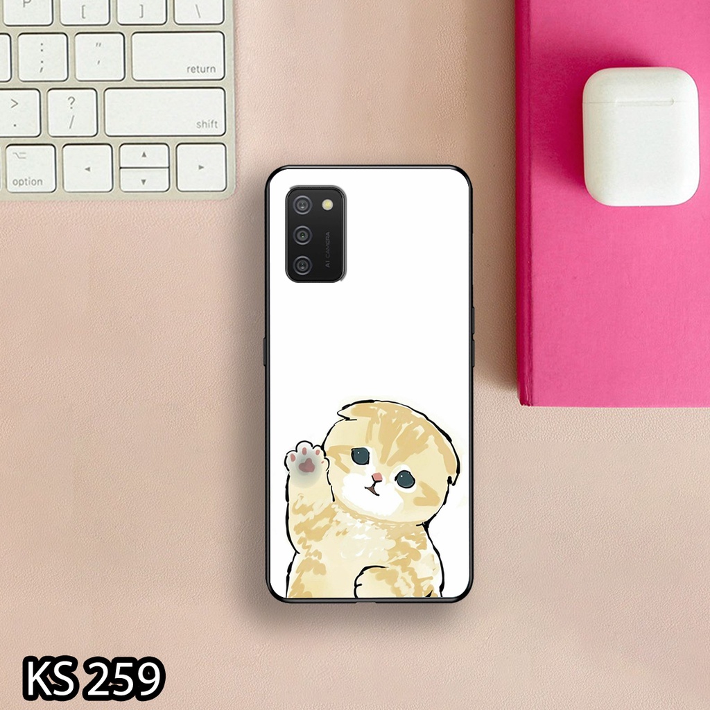Ốp lưng Samsung  A01/A02/A02S/A03/A03S in hình Mèo con siêu đáng yêu, ngộ nghĩnh_KINGSTORE.HN_Ốp SS